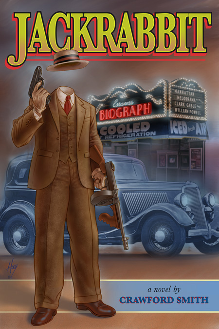 Cover of Jackrabbit, new John Dillinger novel